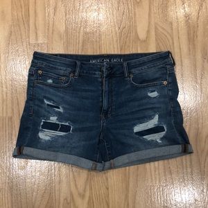 American Eagle Next level stretch midi shorts